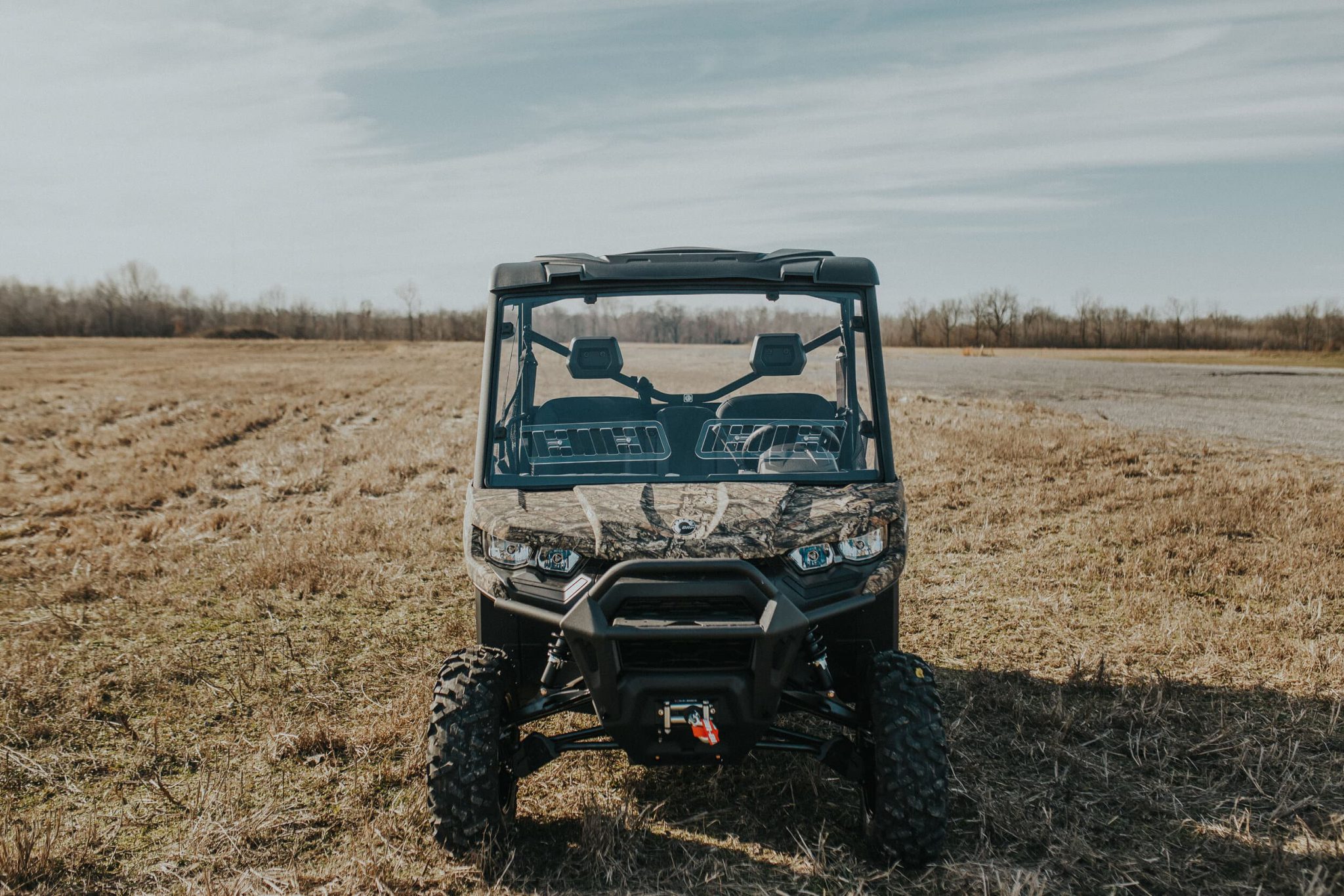 Can-Am Defender Vented Windshield | RAD Accessories