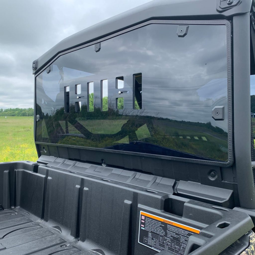 Defender Rear Panel Vented & Tinted •Fits 2016Up (excluding XMR) RAD