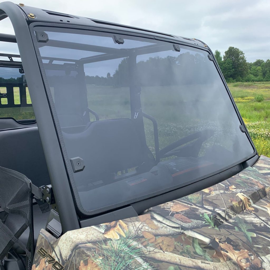 Polaris Ranger Mid Size ProFit Vented & Tinted Rear Panel RAD