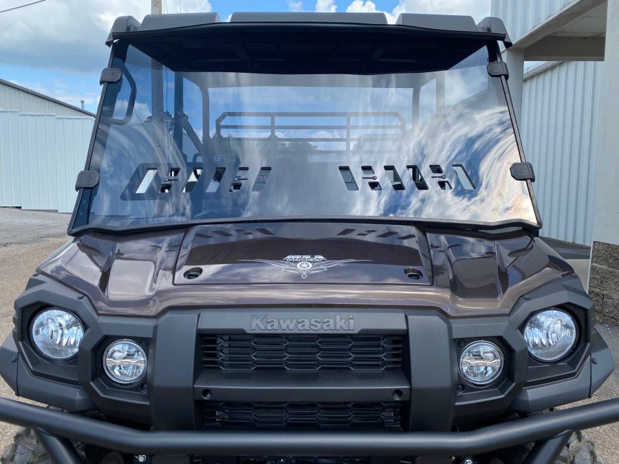 Kawasaki Mule Pro Vented & Tinted Windshield RAD Accessories