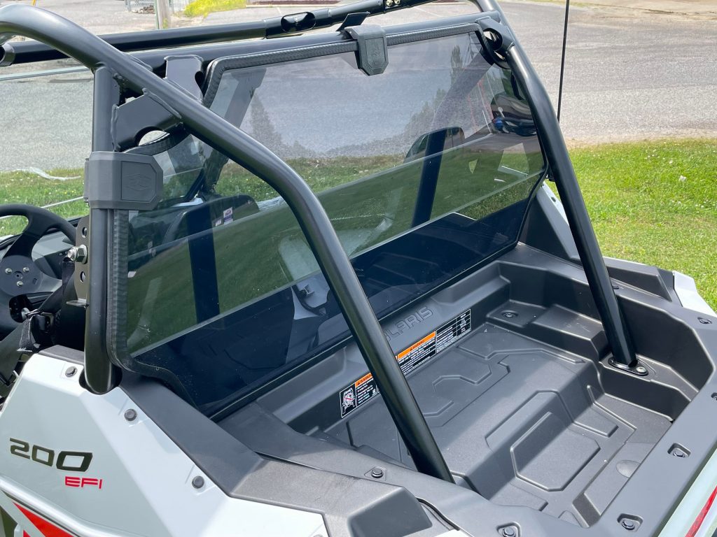 RZR 200 Rear Panel Tinted •Fits 2022Up RAD Accessories