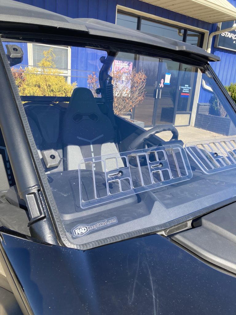 CF MOTO ZForce 800/950 Trail, 950 Sport Gen 2 Windshield Vented •Fits 2023Up RAD Accessories