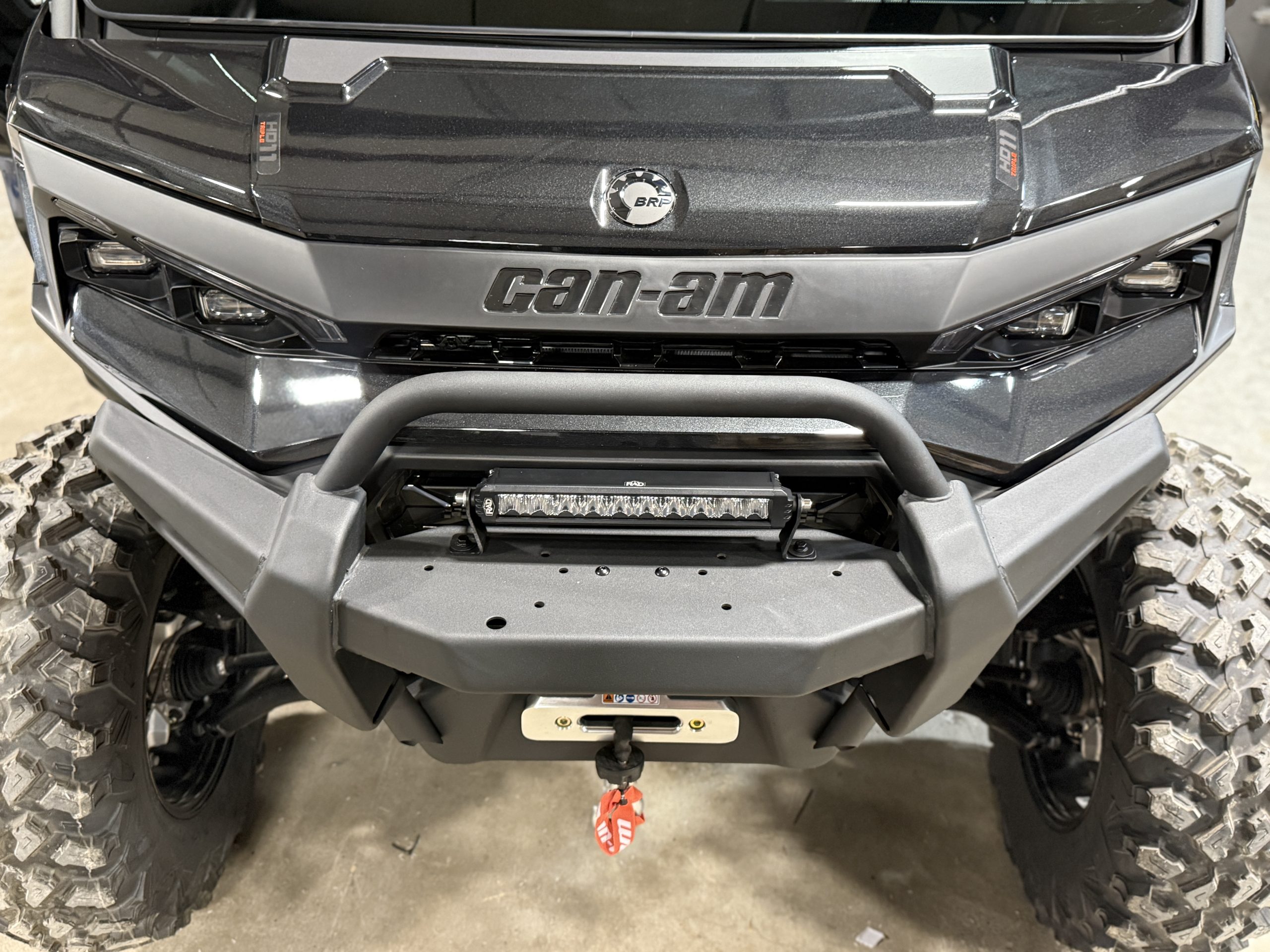 2026 Can Am Defender XD11 12" LED Bumper Mount Kit Fits XT / LIMITED / LONESTAR - Image 2