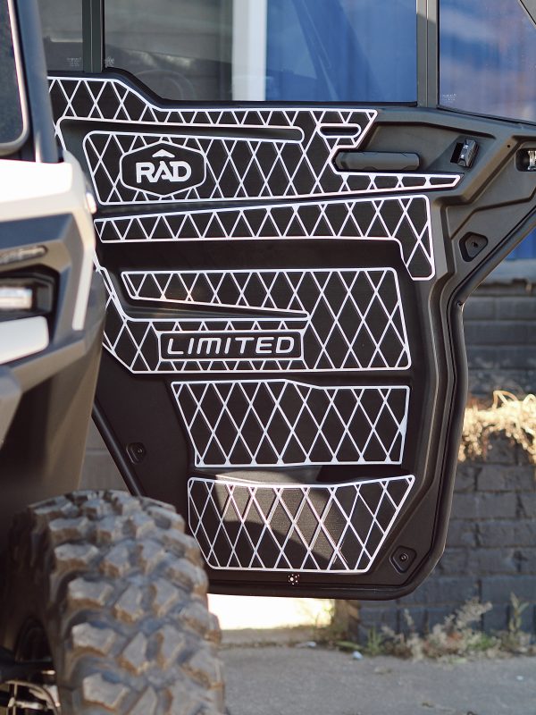 Can-Am Defender HD11 Limited '26 2 Seater EVA Door Panels- Black/White