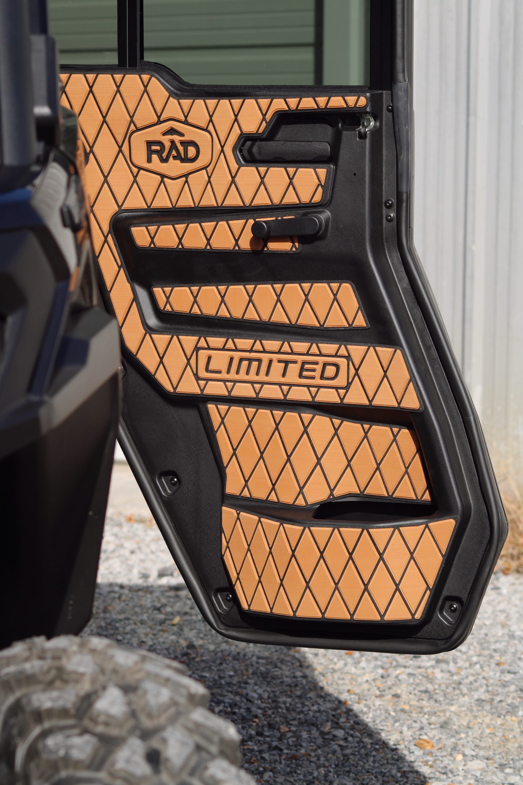 Can-Am Defender HD11 Limited '26 2 Seater EVA Door Panels- Light Brown/Black - Image 2