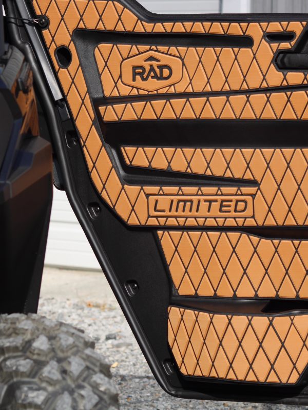 Can-Am Defender HD11 Limited '26 4 Seater EVA Door Panels- Light Brown/Black