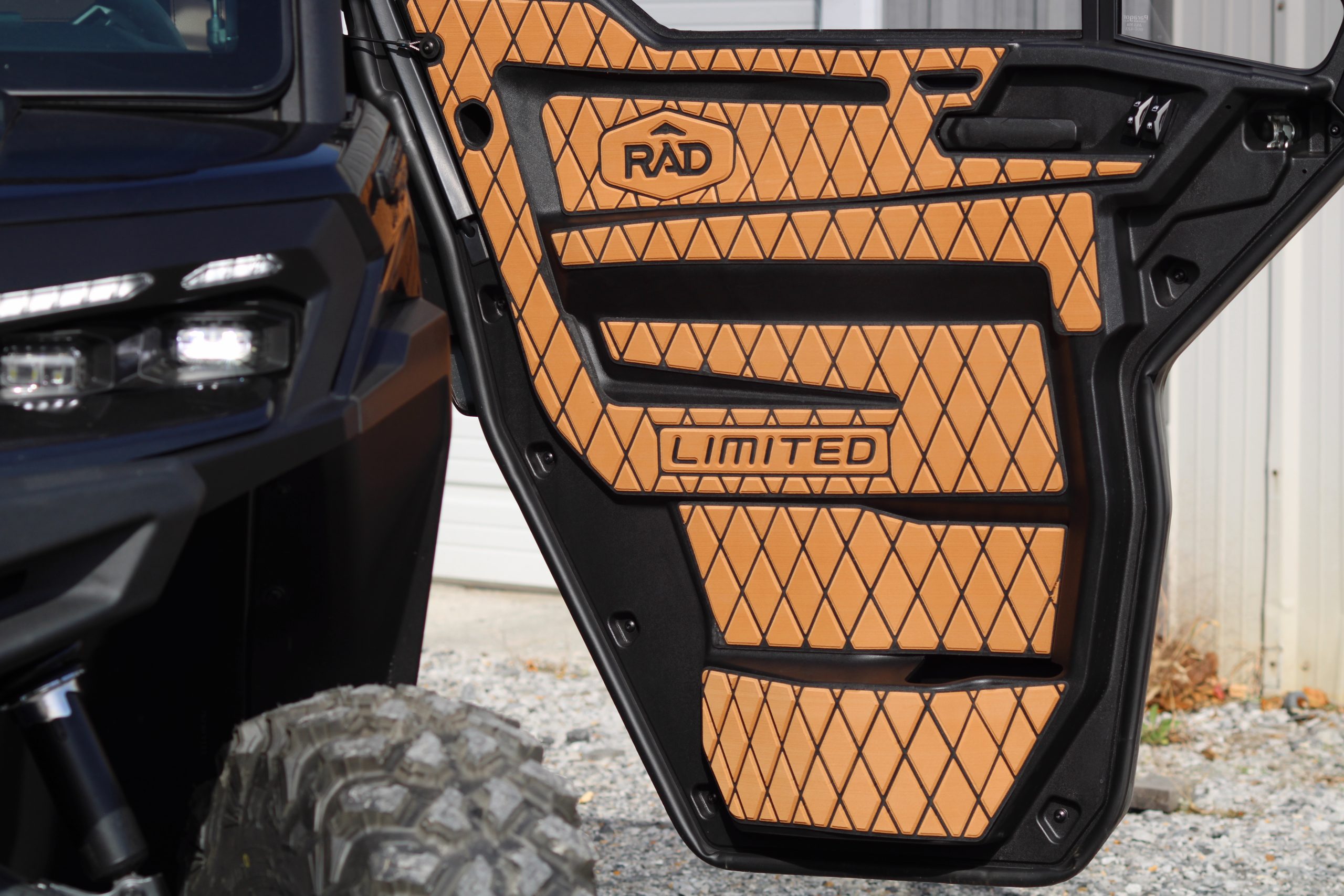 Can-Am Defender HD11 Limited '26 4 Seater EVA Door Panels- Light Brown/Black