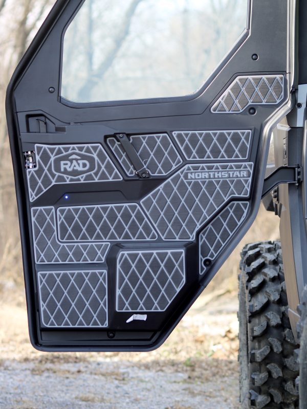Polaris Ranger XP 1000 Northstar 19-Up 2 Door Panel Kit-Dark Grey/ Light Grey