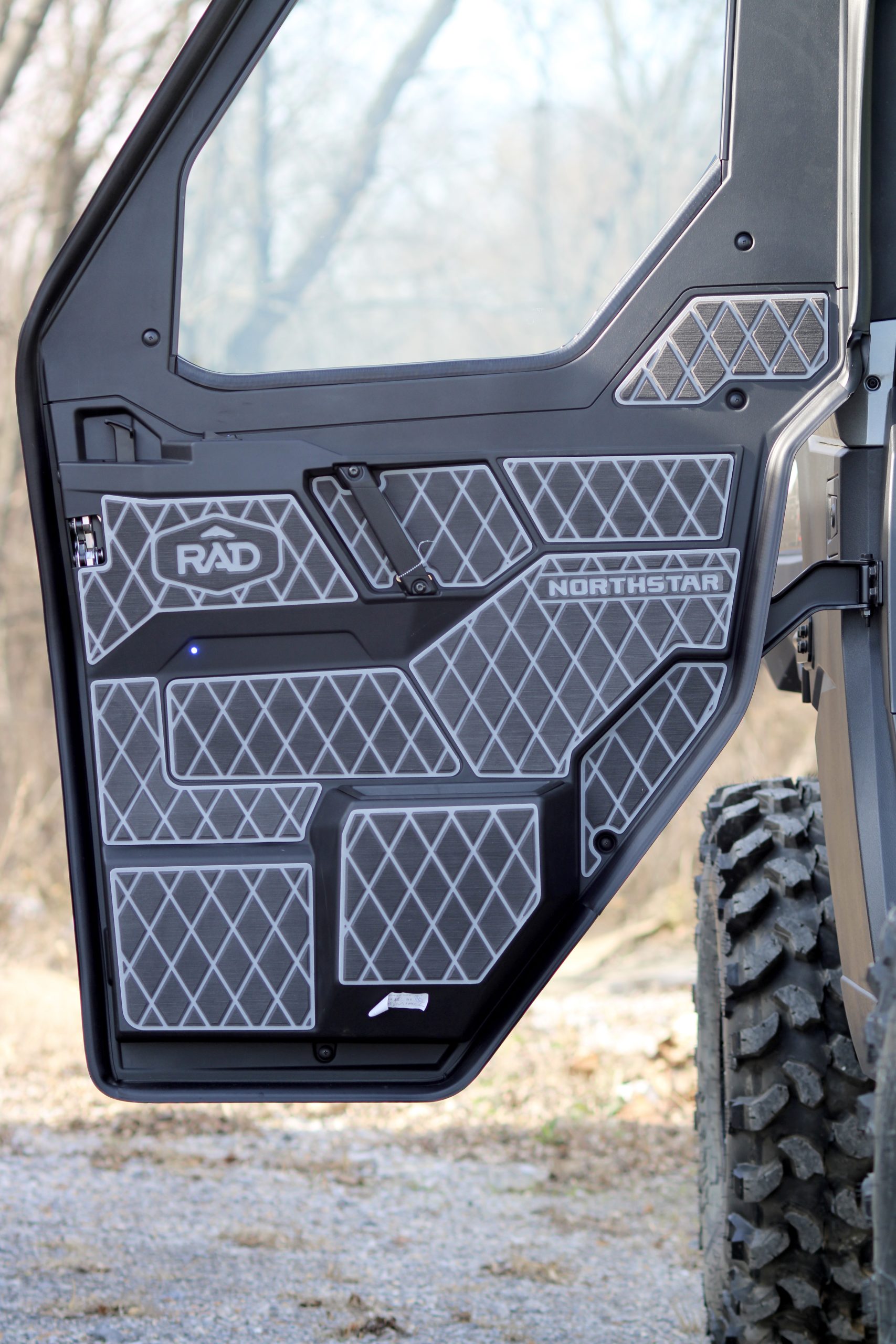 Polaris Ranger XP 1000 Northstar 19-Up 2 Door Panel Kit-Dark Grey/ Light Grey