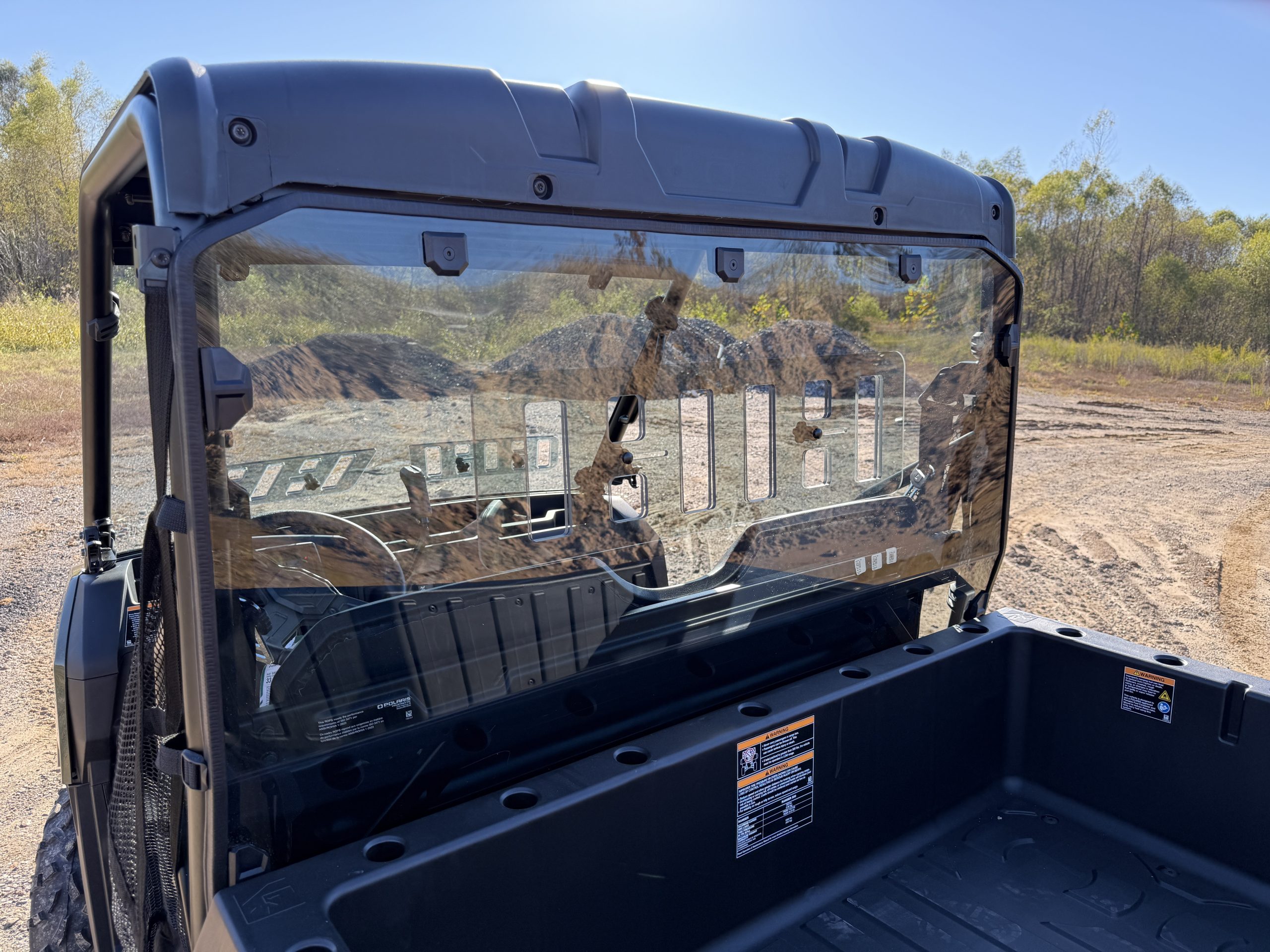 Polaris Ranger 500 (round tube) '26 Rear Panel - Image 3
