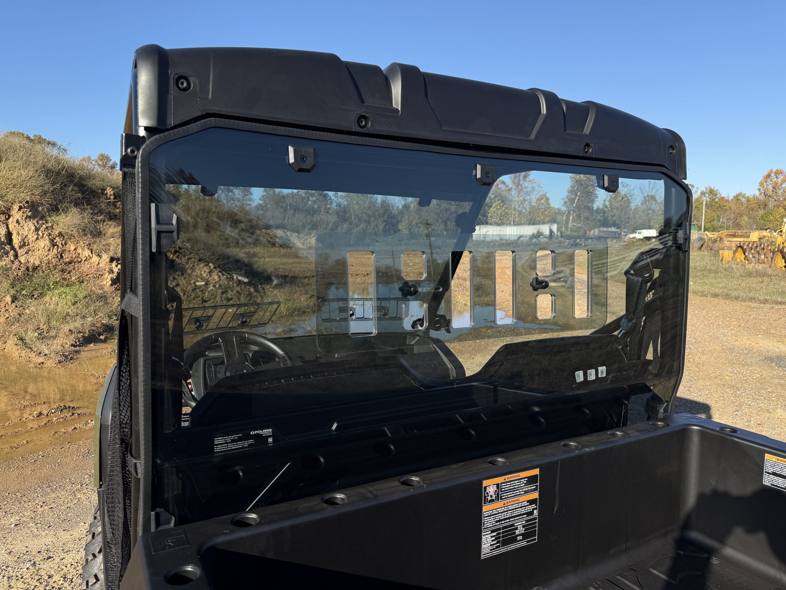 Polaris Ranger 500 (round tube) '26 Rear Panel