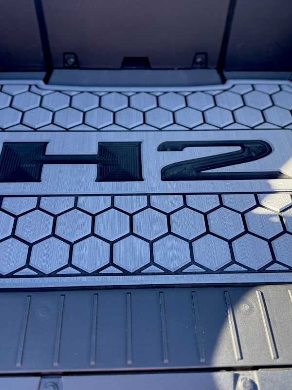 Kawasaki Teryx H2 '26 Bed Mat- Medium Grey/Black