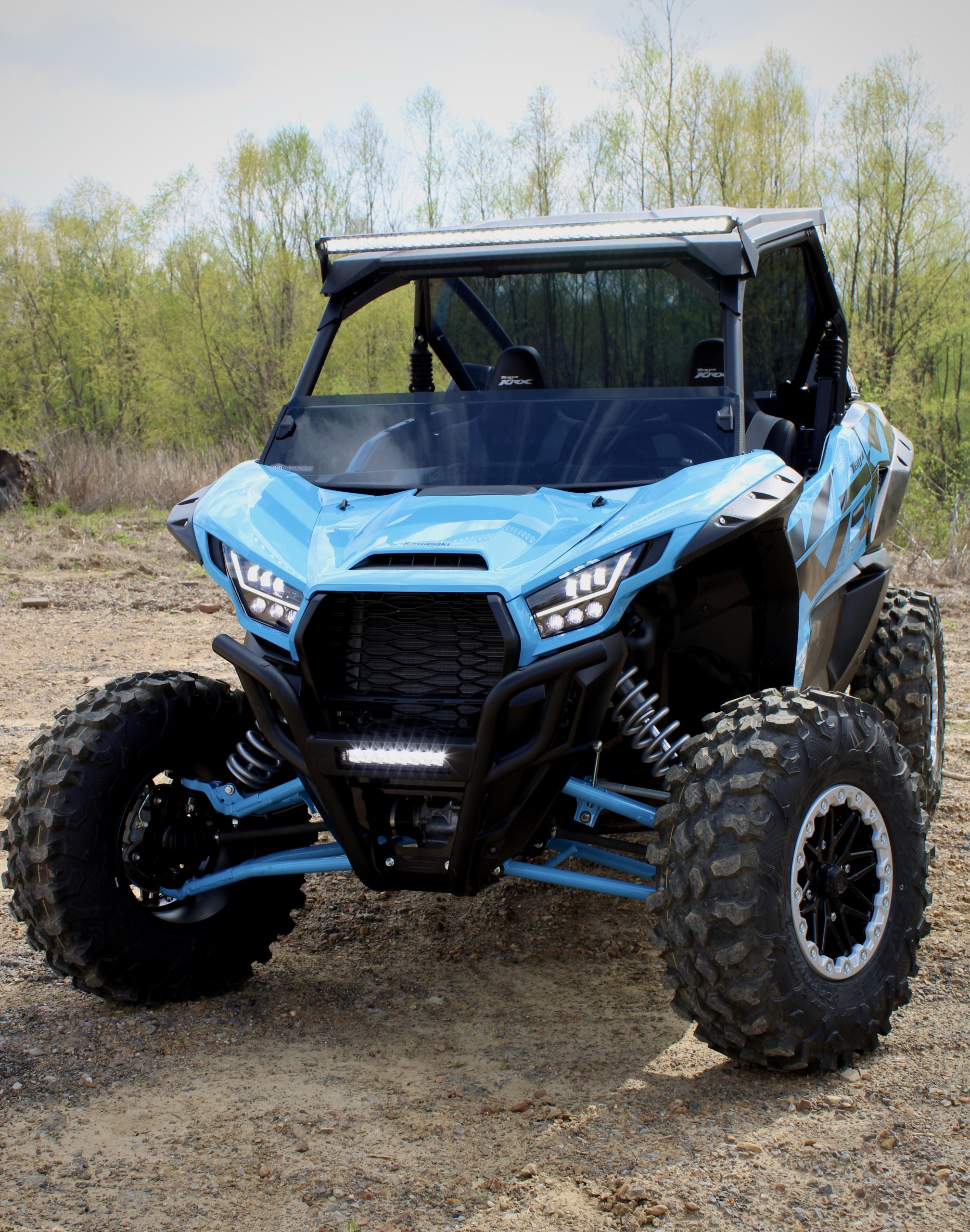 2020+ Kawasaki Teryx KRX 1000 42" Front Roof Light Bar Kit - Image 2