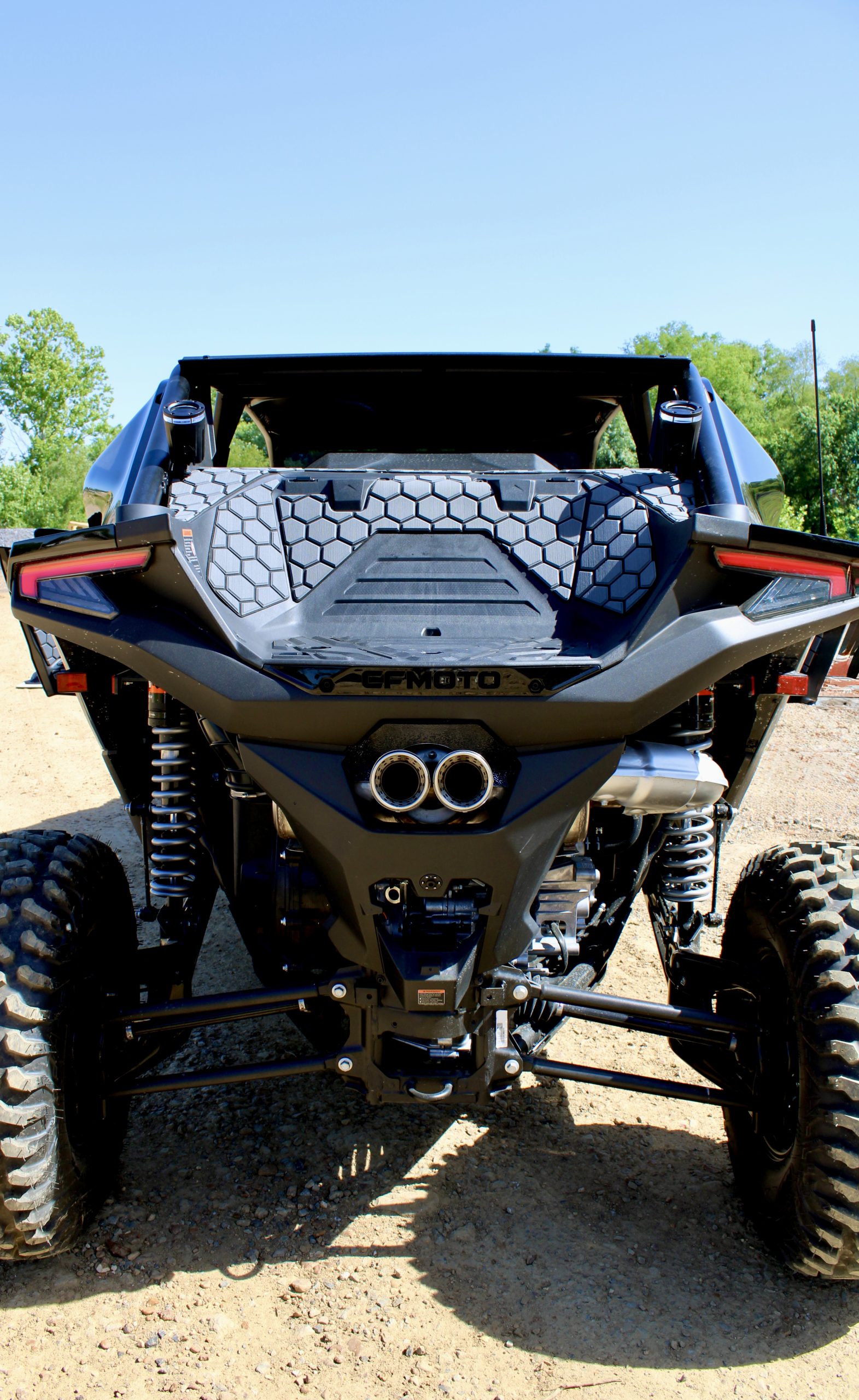 2026+ CFMoto ZForce Z10 Rear Cargo Panel Kit by RADTECH - Image 3
