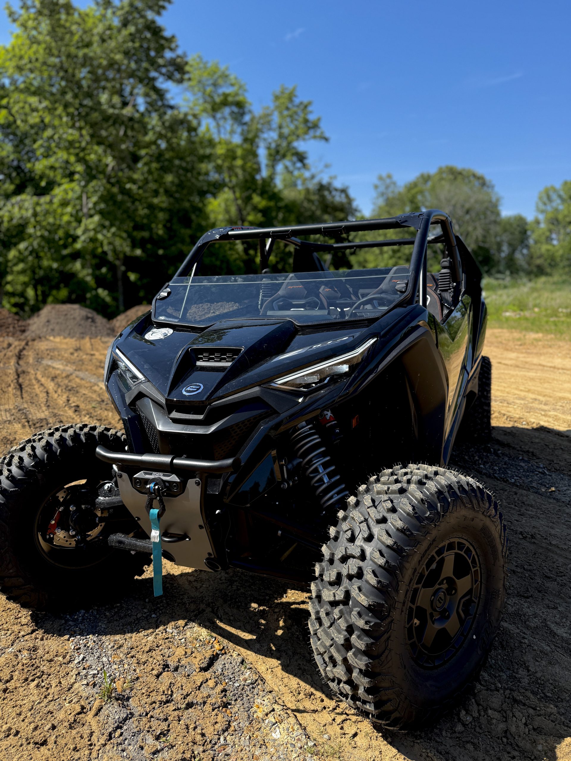 2026+ CFMoto ZForce Z10 Half Windshield