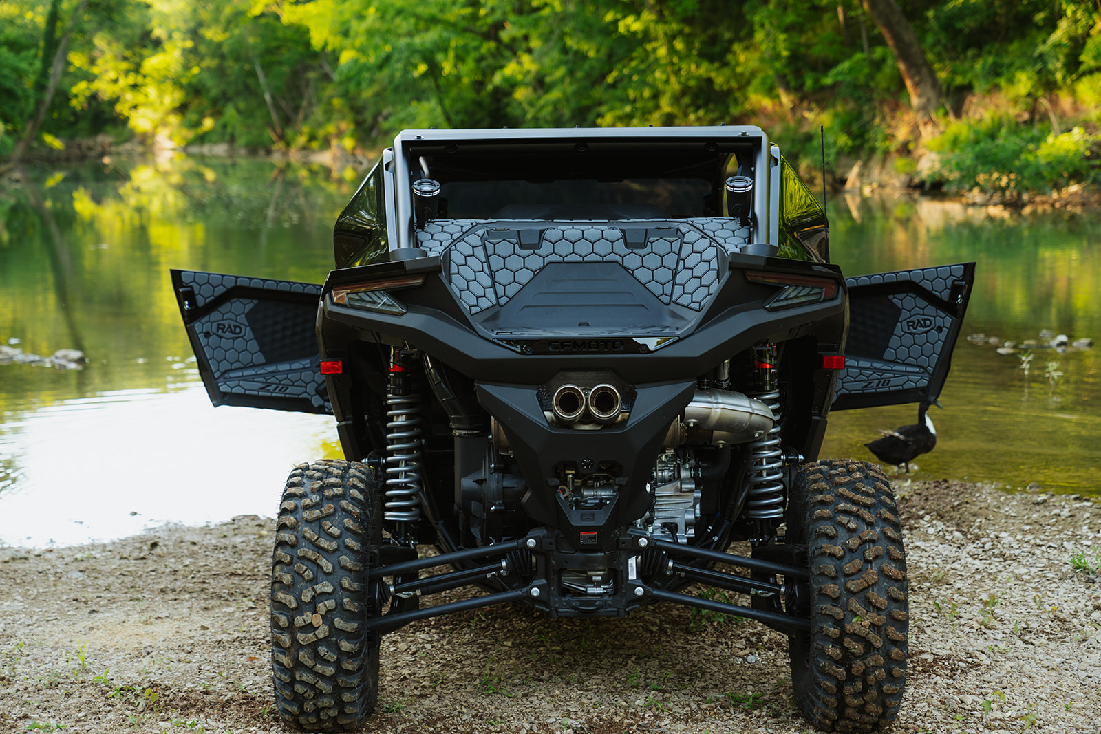 2026+ CFMoto ZForce Z10 Rear Cargo Panel Kit by RADTECH